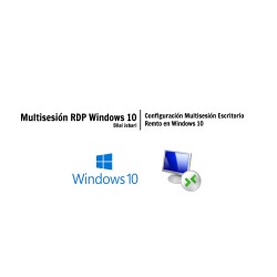 Multisesión RDP Windows 7, 10 y 11